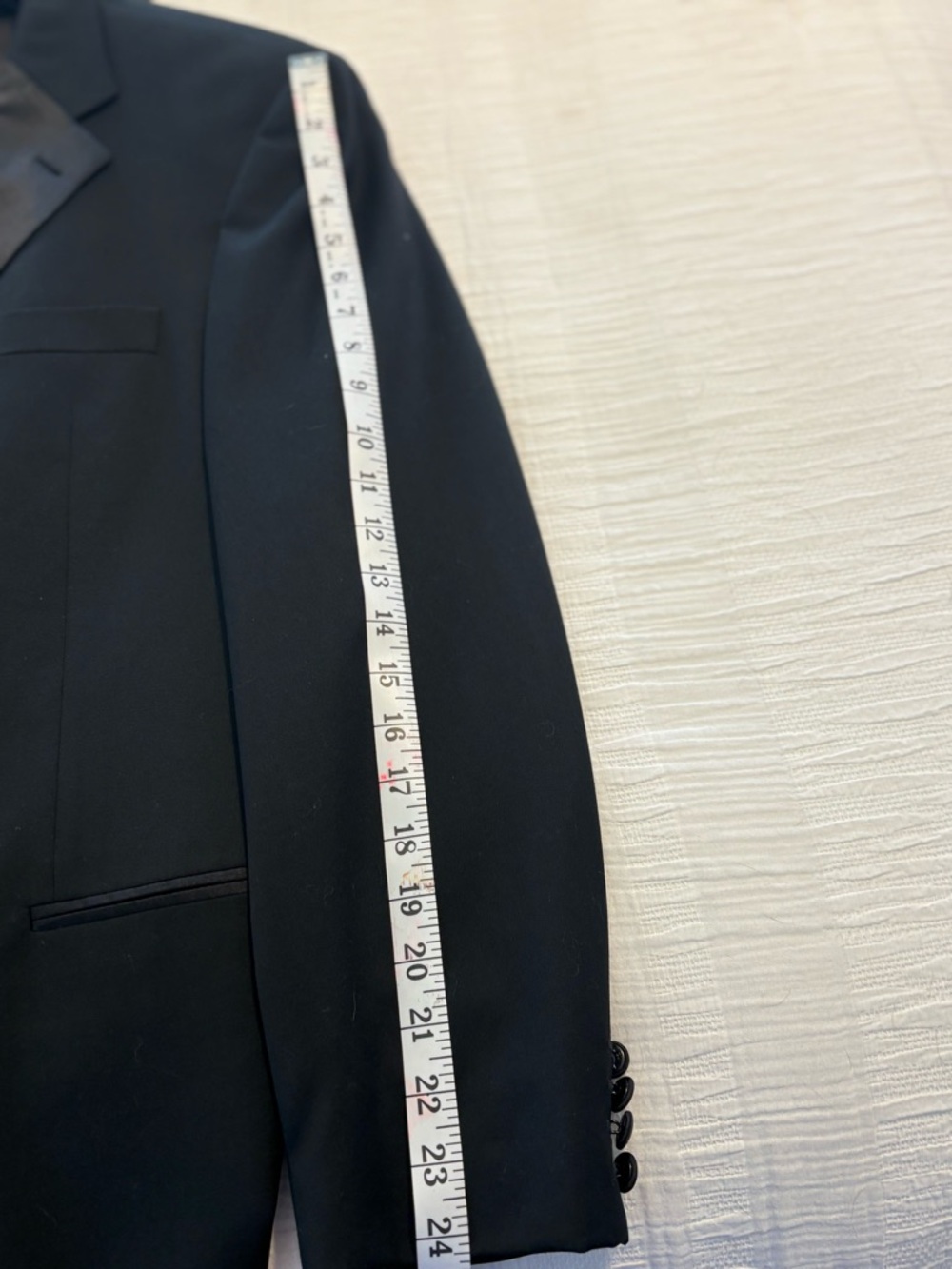 BOSS Black Satin-Lapel Tuxedo Jacket and Vest - Picture 10 of 11